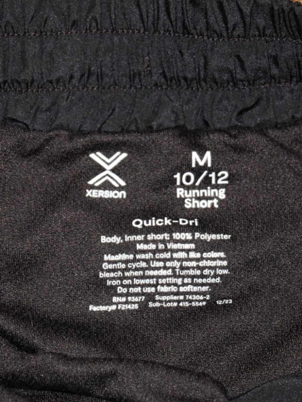 Bundle 4 Girls Running Shorts Various Brands Sz 10/12 Green, Black, Navy Blue - Picture 16 of 16